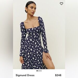 Reformation Sigmund dress Size 4